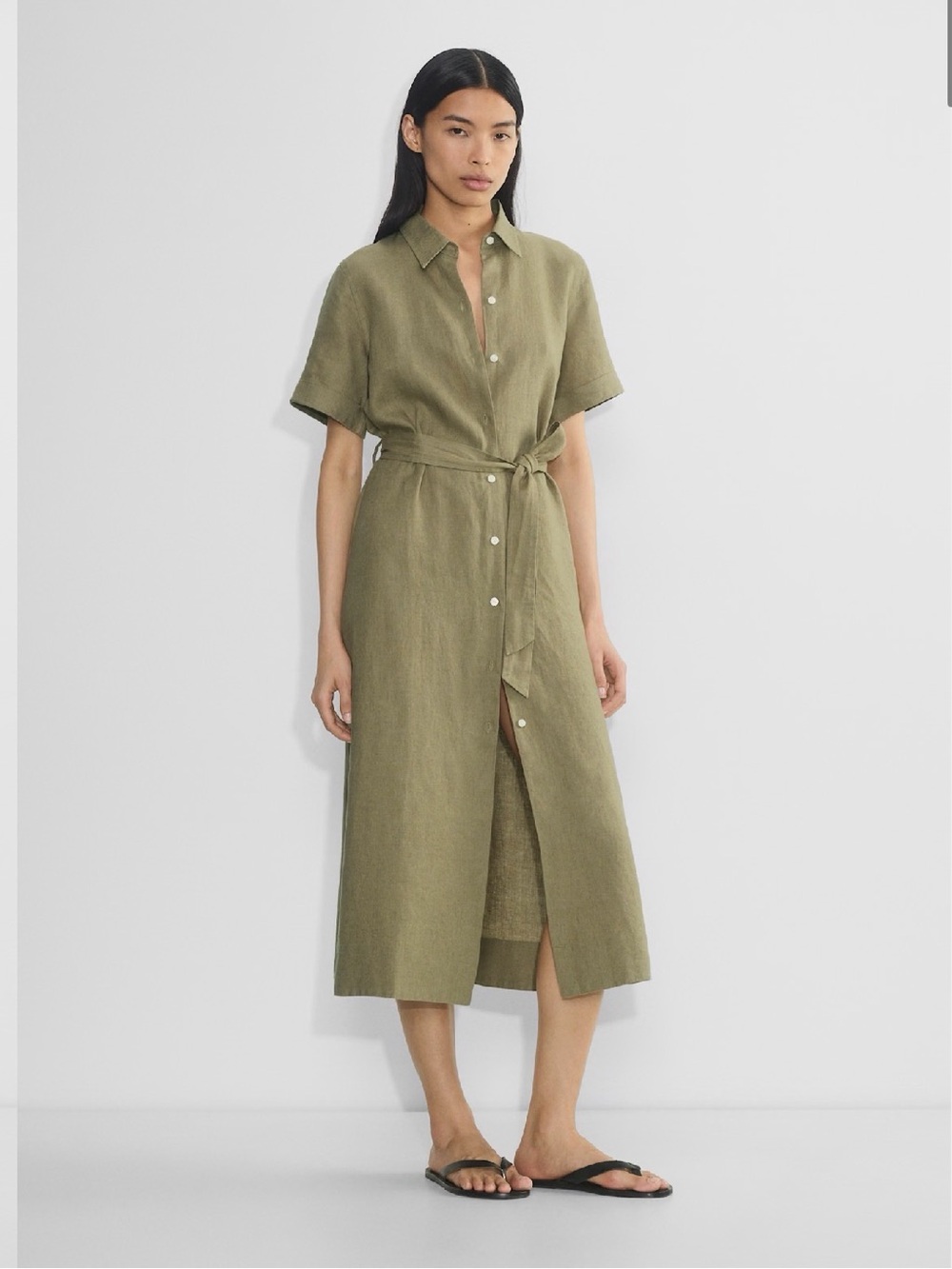 Wilfred Eleta Linen Maxi Dress